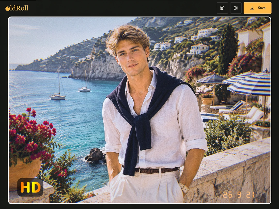 Export a finished DigicamFX photo in high definition